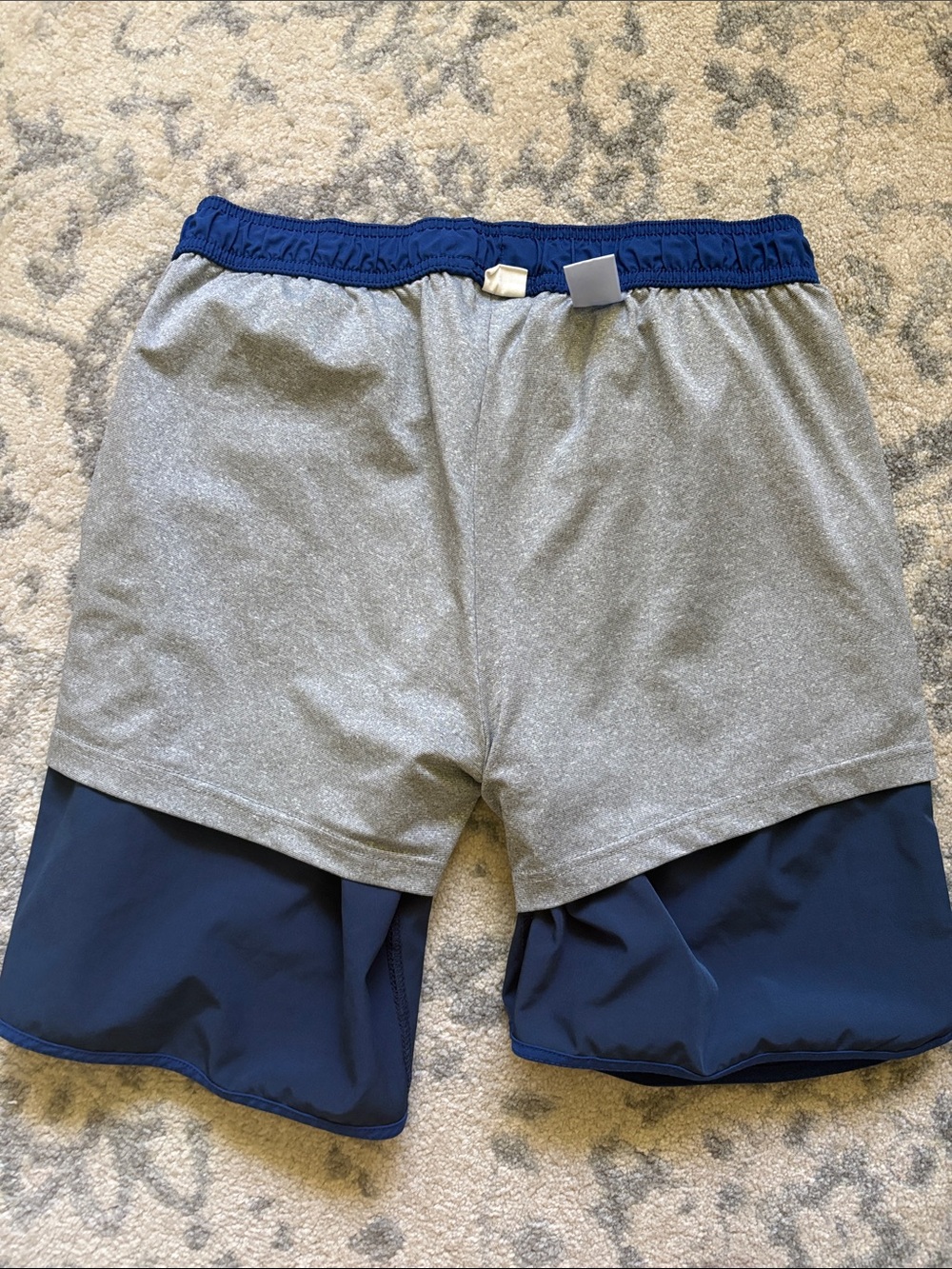 Fair Harbor Blue Elastic Waist Swim Shorts - Picture 9 of 10